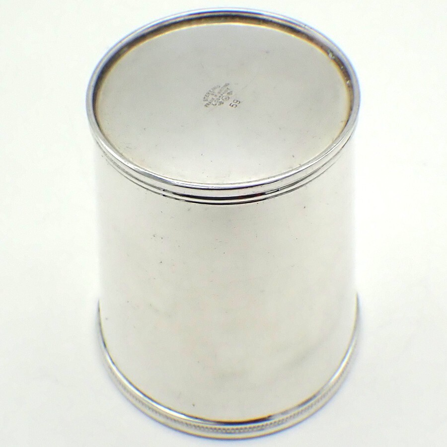 Mint Julep Cup Frank Whiting Sterling Silver Mono P