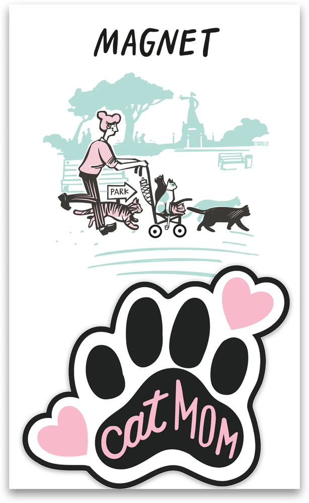 Cat Mom Magnet