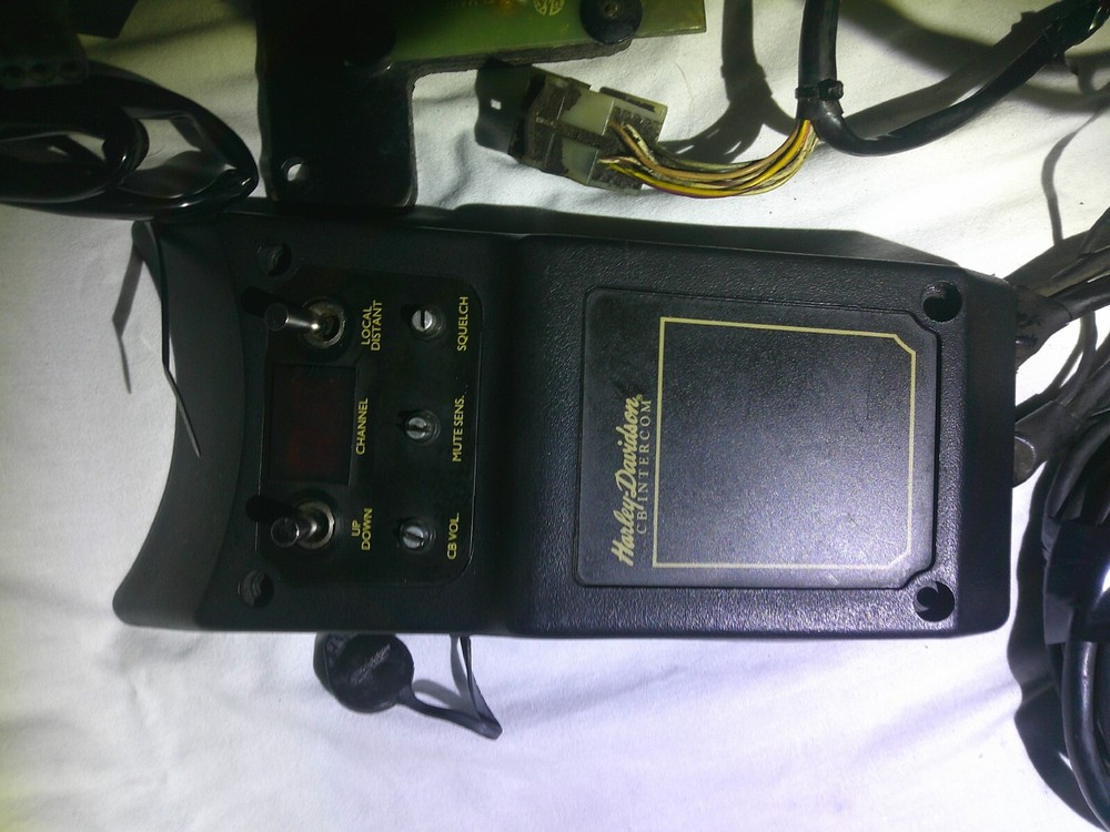 OE Harley Davidson CB Intercom Midland CB Transceiver tank mounted