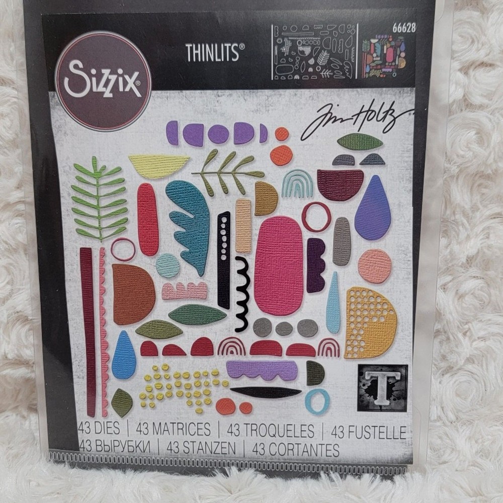 Tim Holtz Sizzix Thinlits Abstract Elements