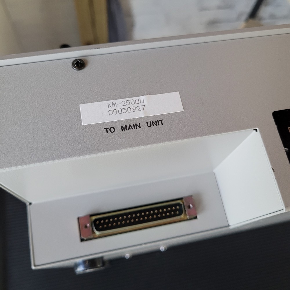 JVC KM-2500 Digital Special Effects Generator Controller W/ Main Unit Tested