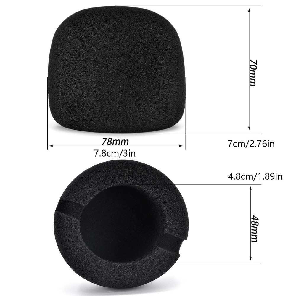 Wind Shield Microphone Foam For ZOOM H2N Recorder Pop Filter Windscreen Cover D