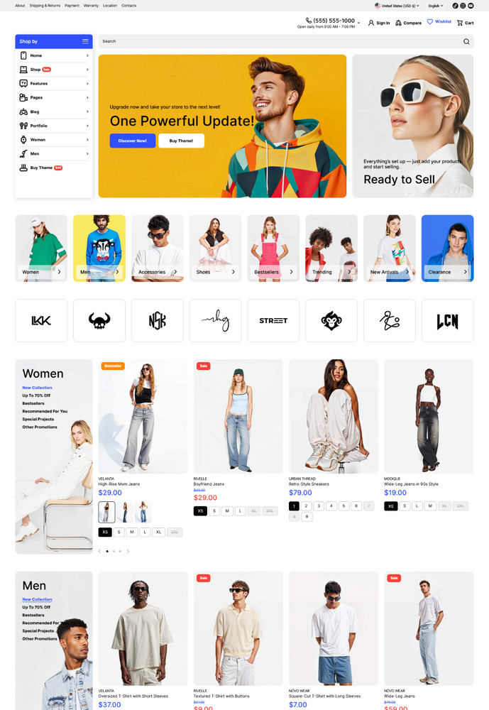 Waka - Multipurpose Shopify Theme | Responsive eCommerce | Mobile Optimized