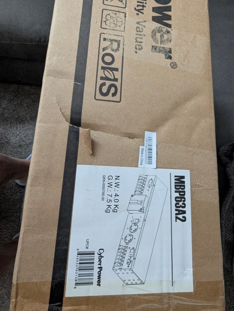 CyberPower MBP63A2 Maintenance Bypass PDU