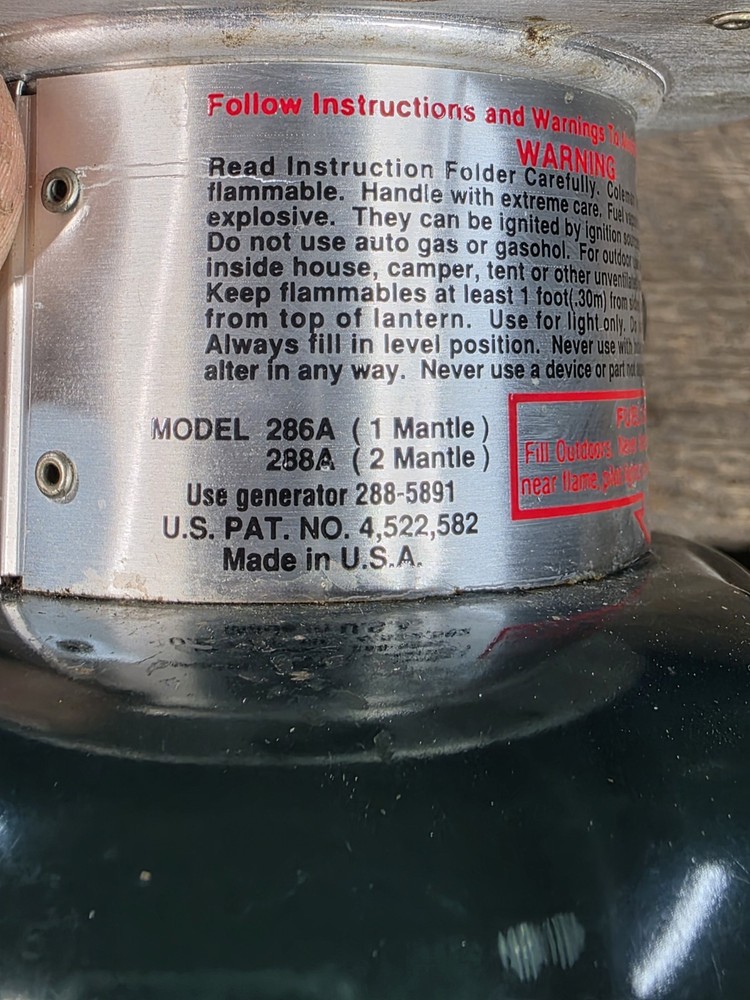 Coleman Model 288A - April 1992