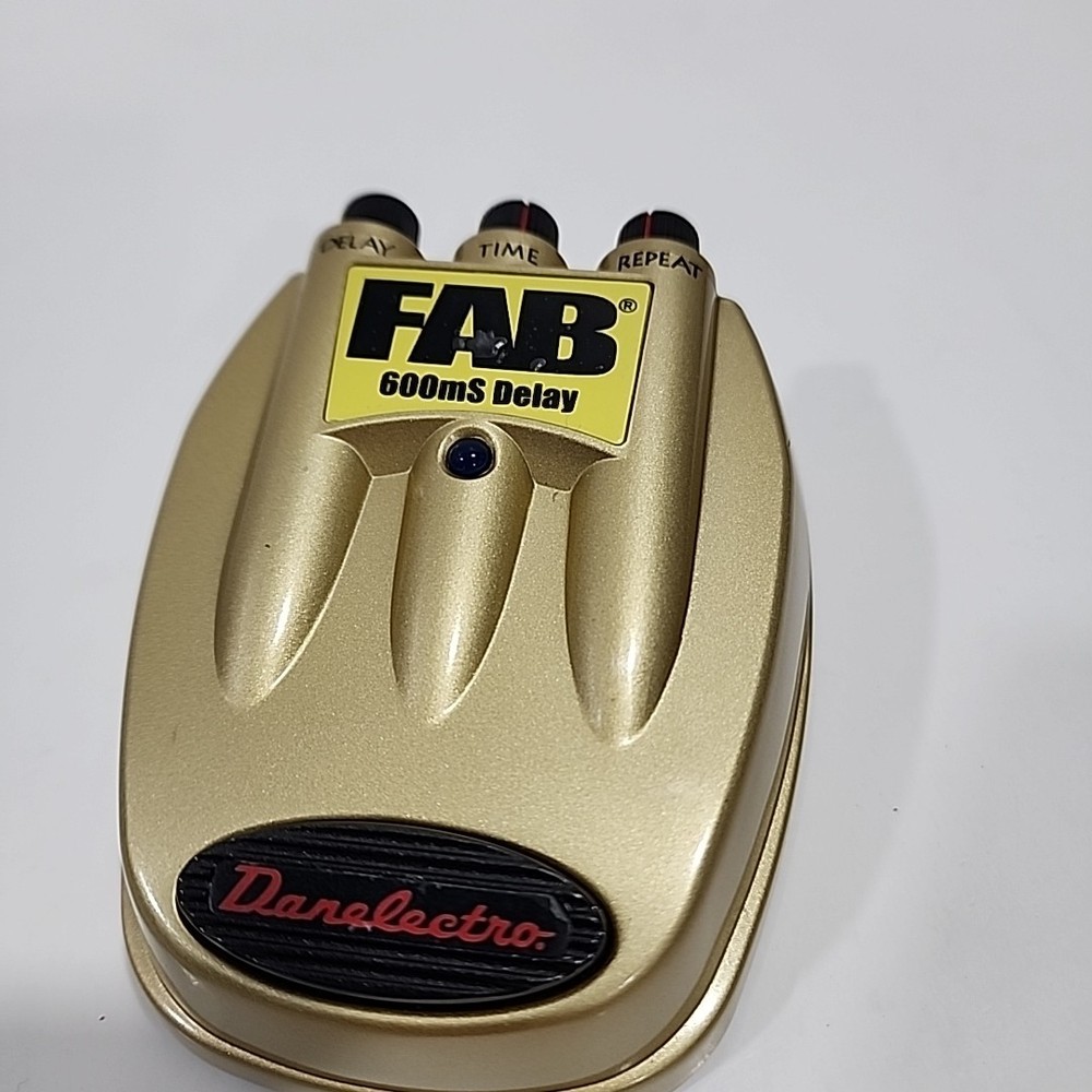 DANELECTRO FAB 600MS Delay Gold Great Condition
