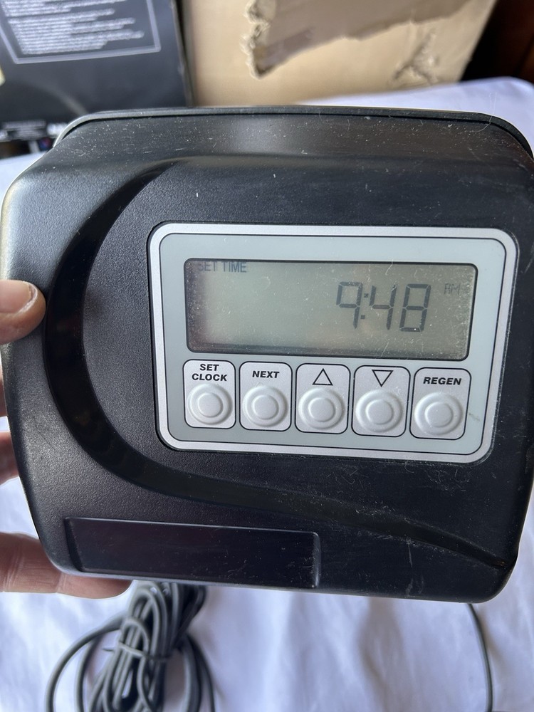 Clack WS1 Control Module Plus Valve Water Softener Part & Power Supply, Tested