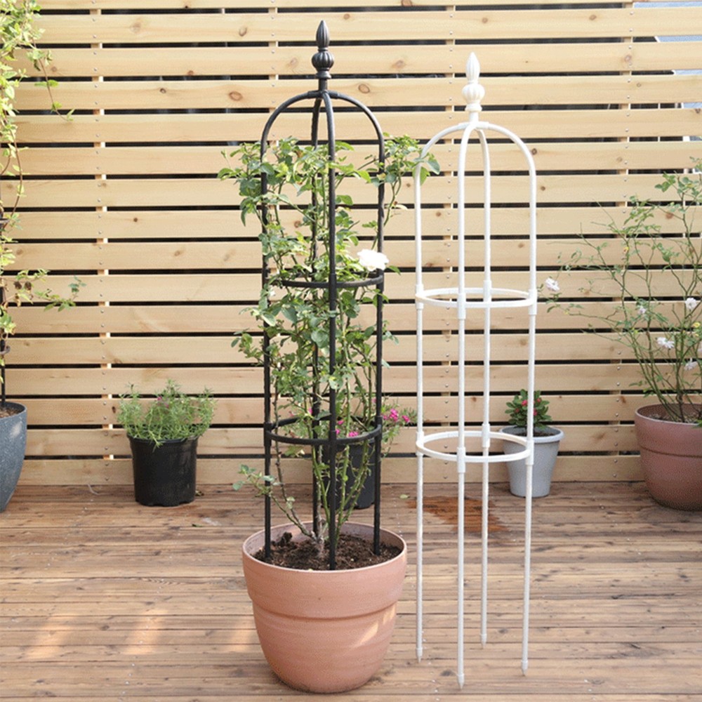 150cm Black 11mm U-Shape Climbing Frame 28cm Ring Diameter