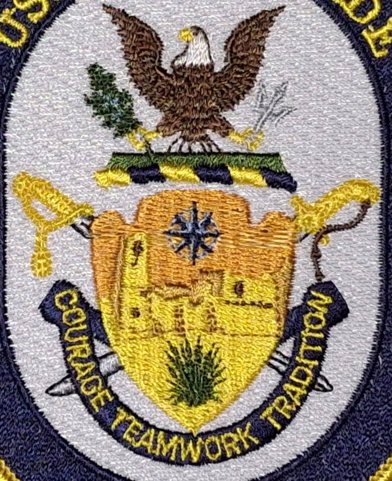USS MESA VERDE LPD 19 "COURAGE TEAMWORK TRADITION" SHIPS PATCH