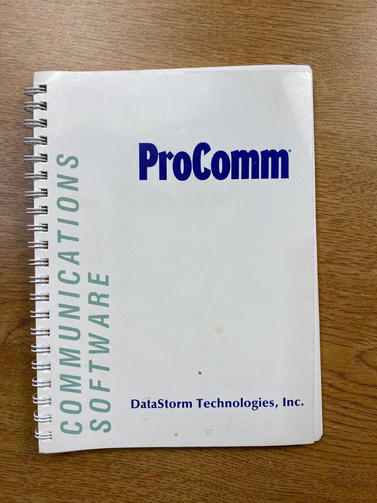Original Procomm Reference Manual (1989)