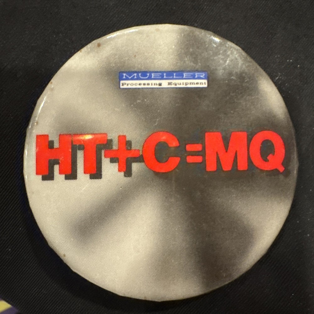 Mueller Computer Processing Heat Transfer Control Button Pin Back