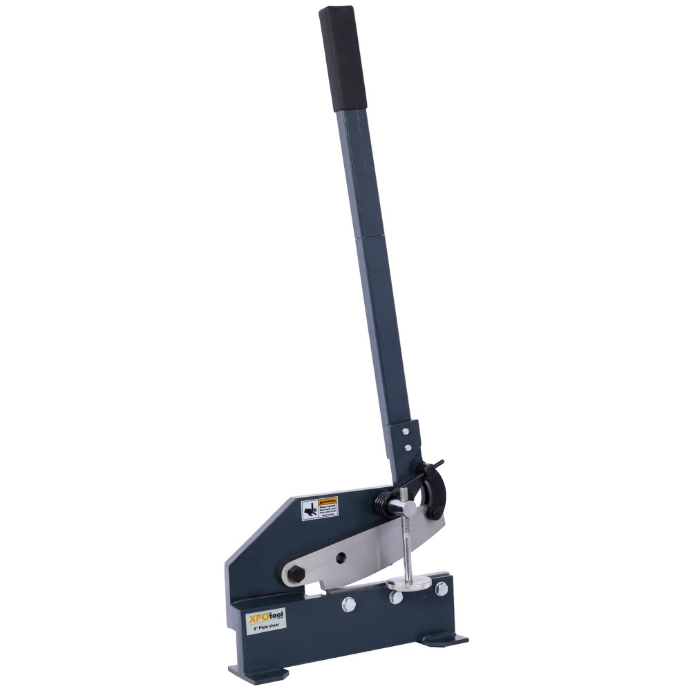 5" Industrial Sheet Metal Shear - Solid, High Precision Manual