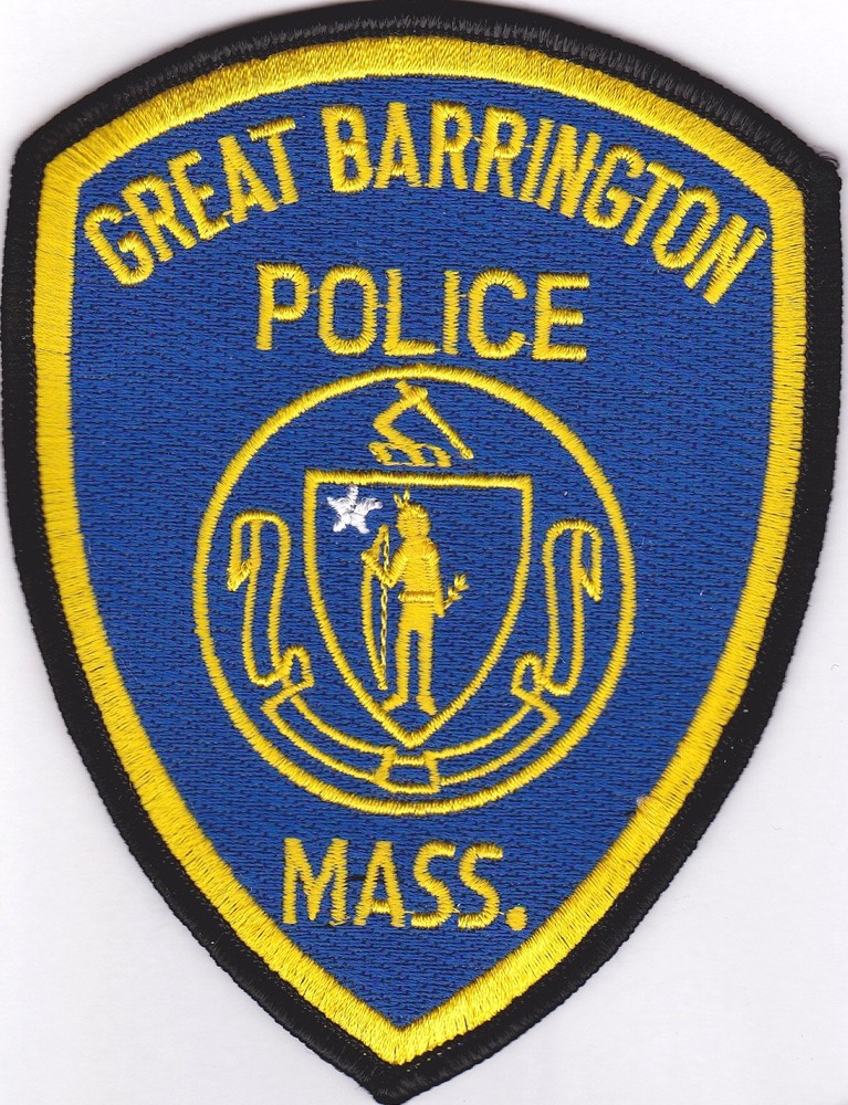 Great Barrington Police Patch Massachusetts
