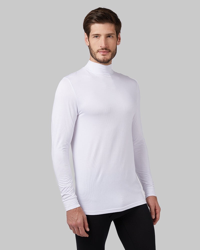 32 Degrees Men'S Lightweight Baselayer Mock Top | Long Sleeve | Form Fitting | 4