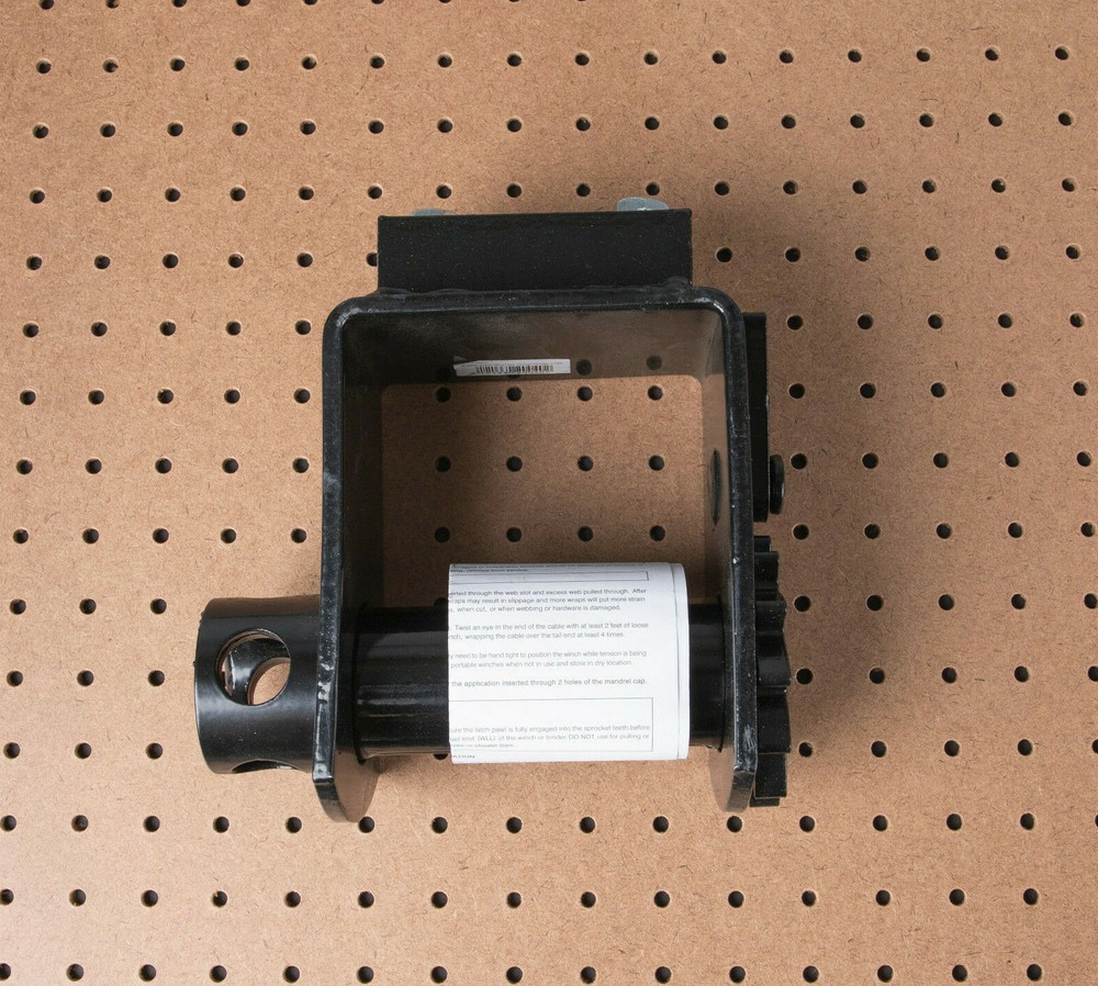 DOLECO 28100007 WEB WINCH BOTTOM MOUNT STORABLE PORTABLE 2 SET SCREWS