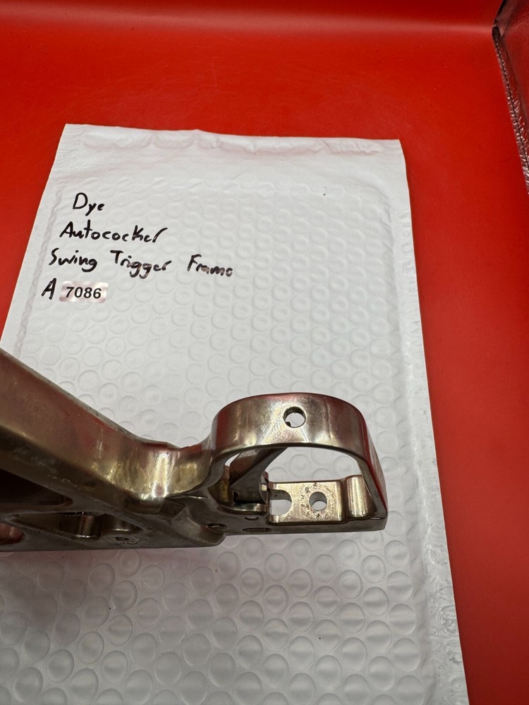Dye Autococker Swing Trigger Frame Silver