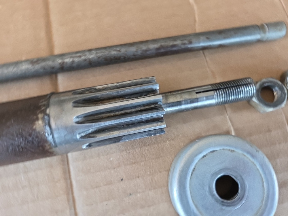 Delta Rockwell DP220 Drill Press Quill Feed Handle Pinion Return Spring Assembly