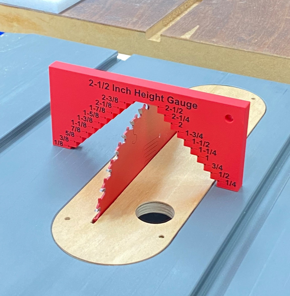 Table Saw Height Gauge