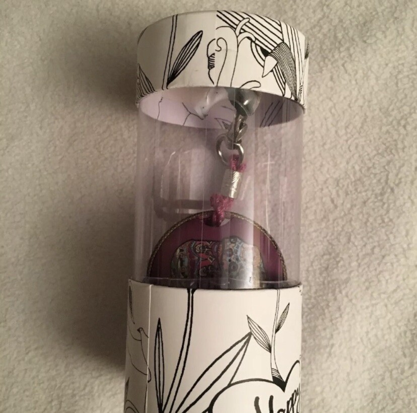 Sakroots Bluetooth Speaker Dangle One World Elephant 2x2x1-6 Inches