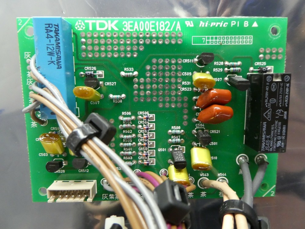 TDK 3EA00E182/A Interface Relay Board PCB hi-pric with Cables Used Working