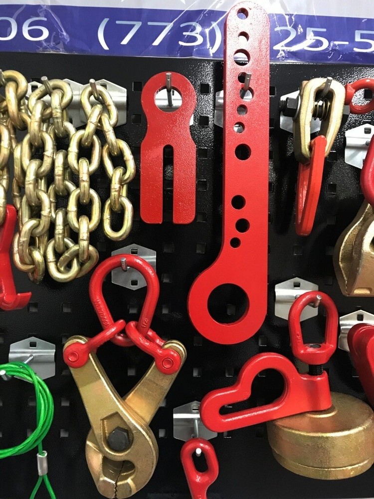 SET#34 AUTO BODY FRAME MACHINE HEAVY DUTY 21 PIECE PULLING TOOLS AND CLAMPS