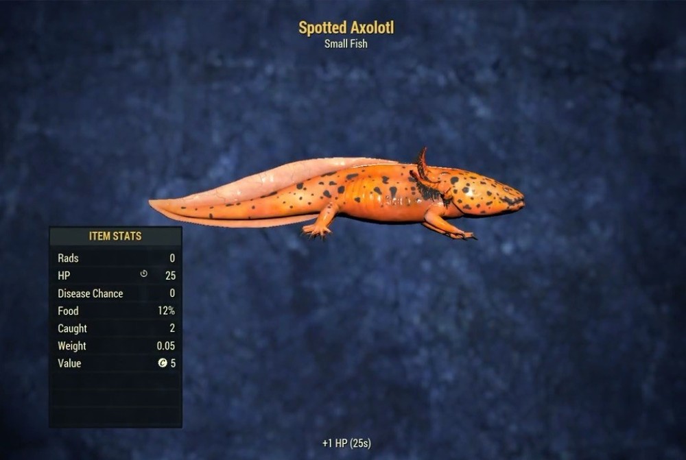 (Xbox) Spotted Axolotl - October Rare Fish