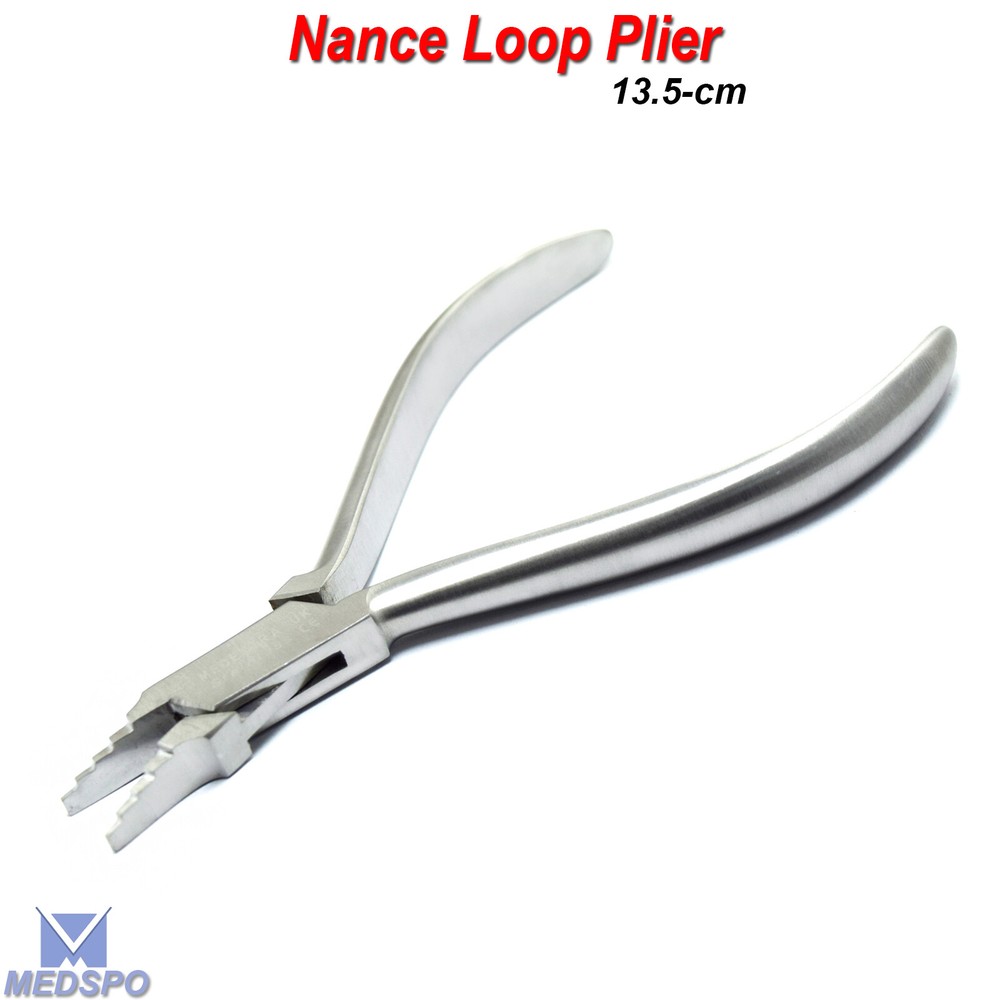 Orthodontic Wire Bending Loop Forming Pliers Dental Nance Loop Plier Ortho Tools