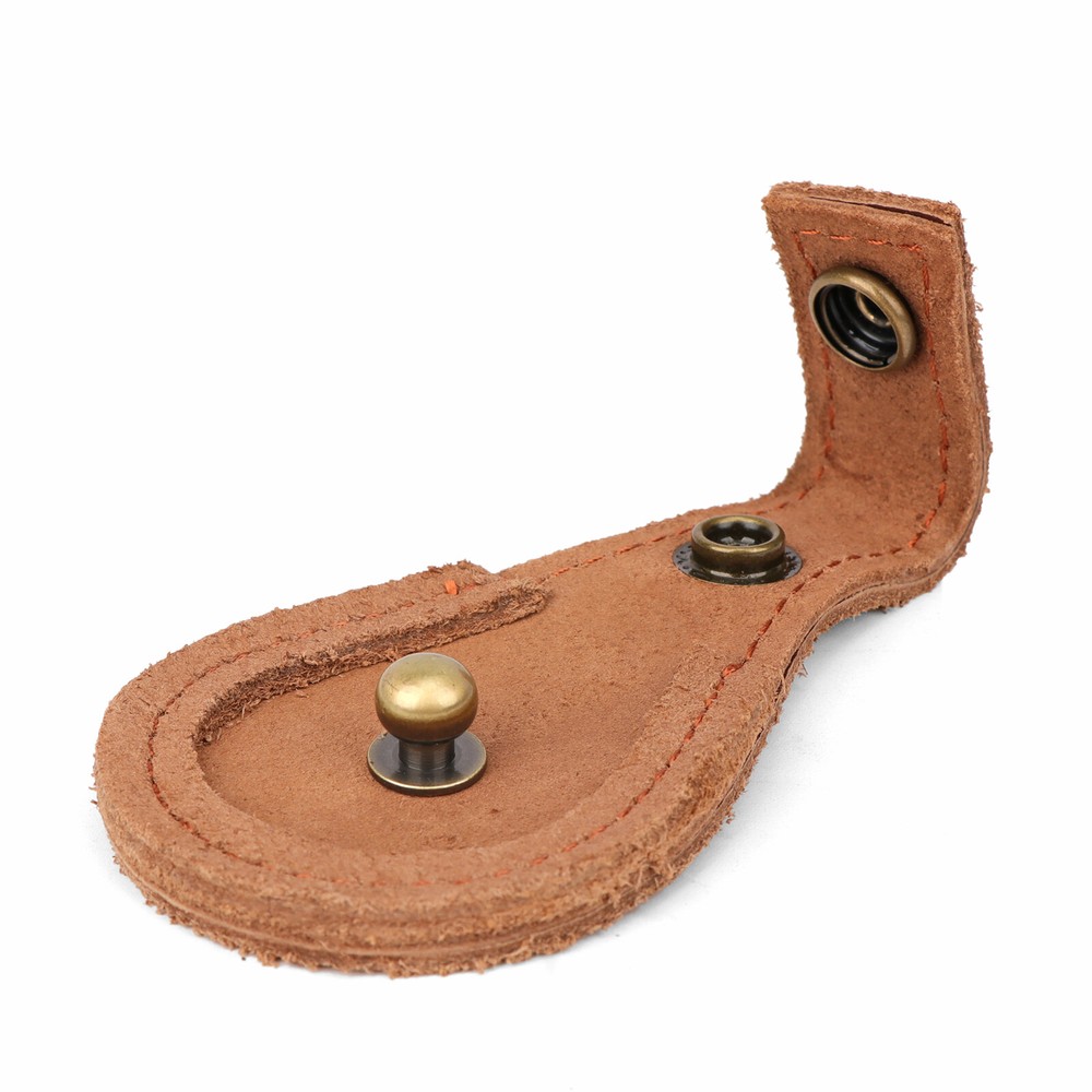Tourbon Target Range Shooting Rest Toe Protect Barrel Pad w/Fixed Rivet Leather