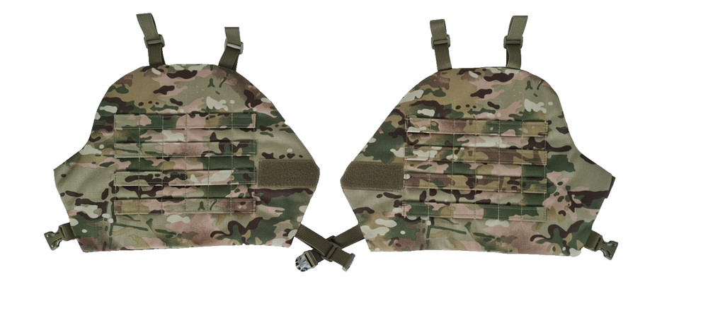 Tactical Thigh Platform Multicam CP Large Drop Leg Rig Set Empty Chassis Kinetic