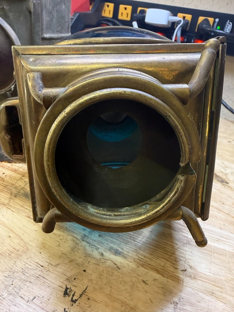 1908 patent E&J carriage lamp