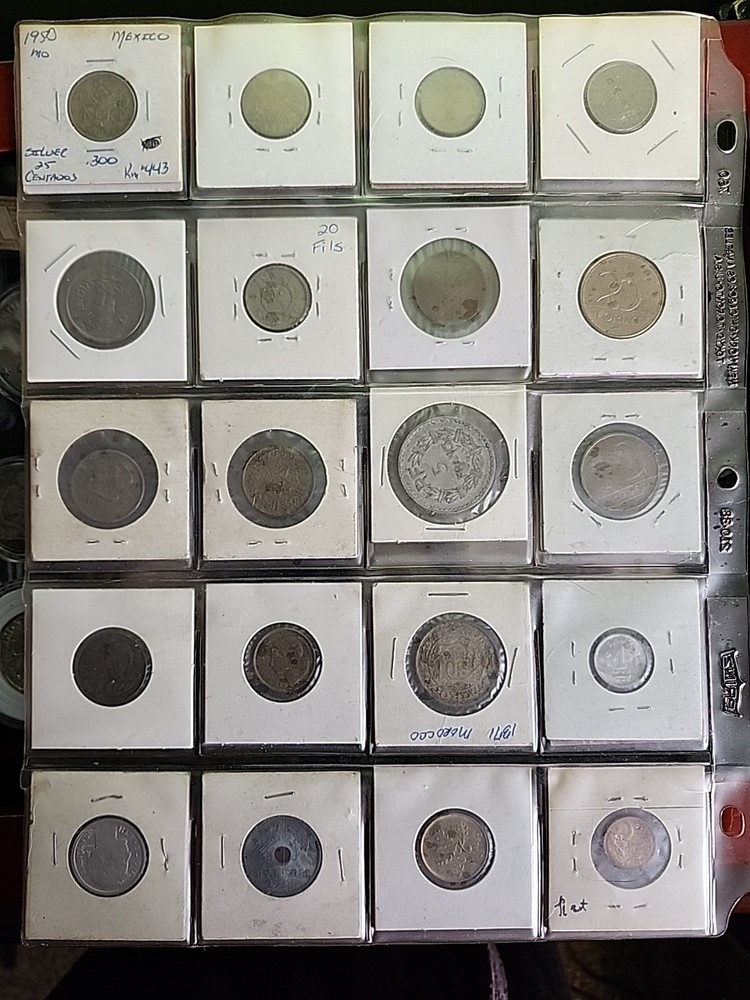Foreign Coin 20 Lot