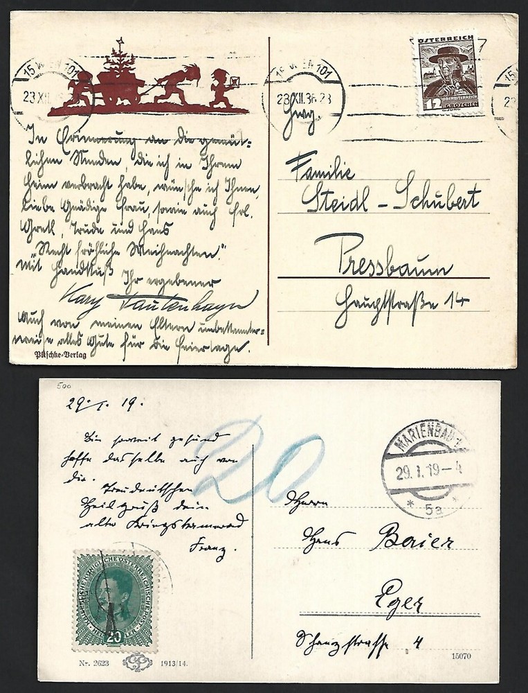 Austria 1919-50 cards & covers (5 items)
