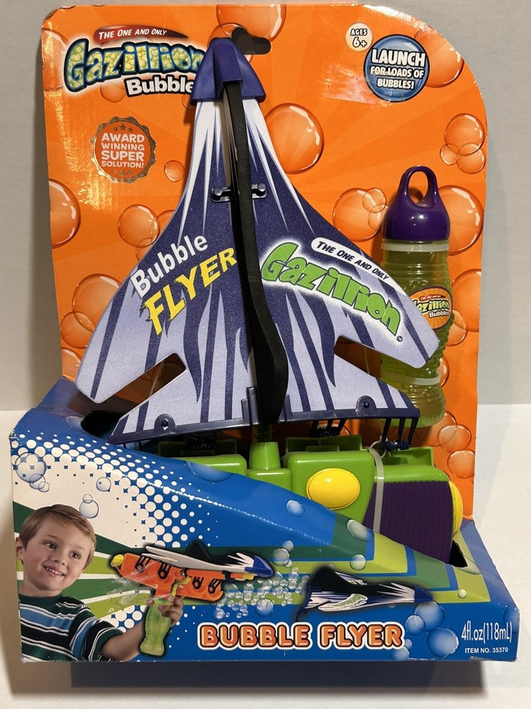 NEW - Gazillion Bubbles Bubble Flyer AWARD WINNING SUPER SOLUTION!