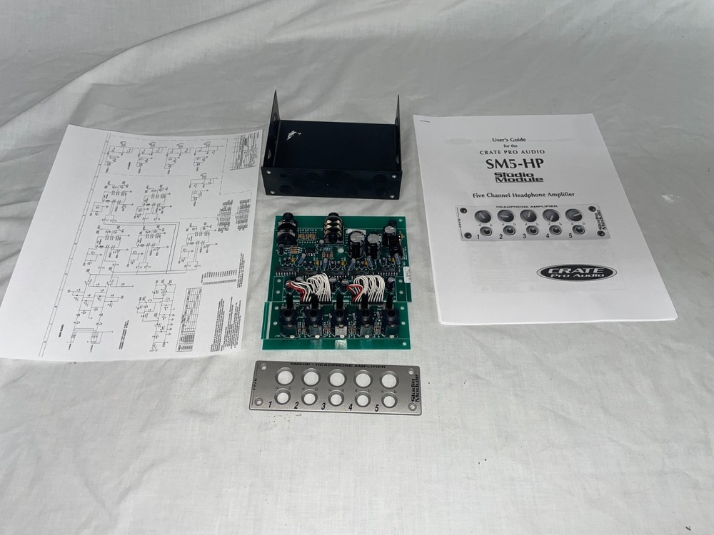 SM5HP Crate Audio, 5 Channel Headphone Amplifier  - Partial Assembly