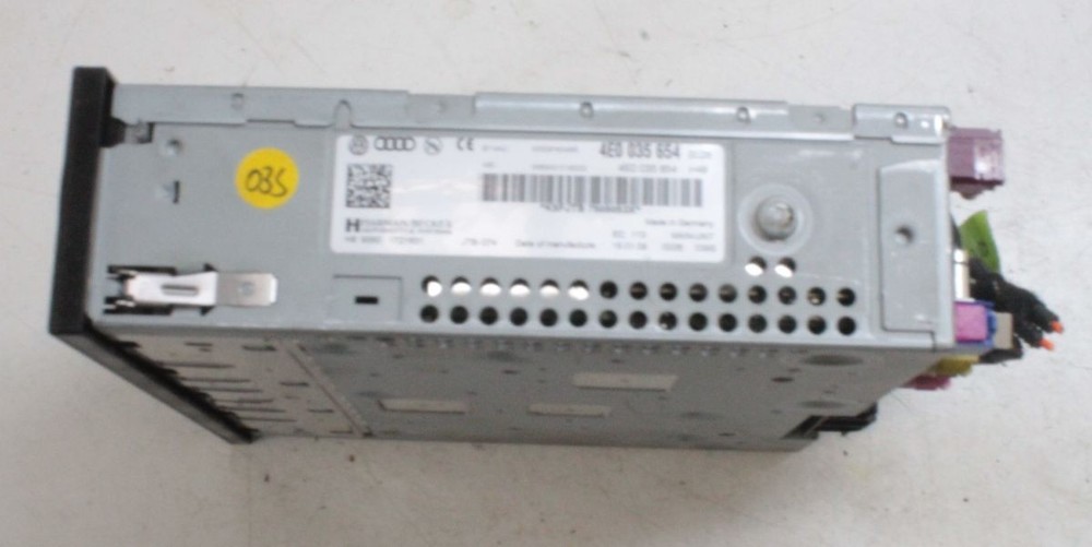 AUDI A6 C6 4F (2005 > 2011) MMI MULTIMEDIA CONTROL HEAD UNIT 4E0035654 4E0035654
