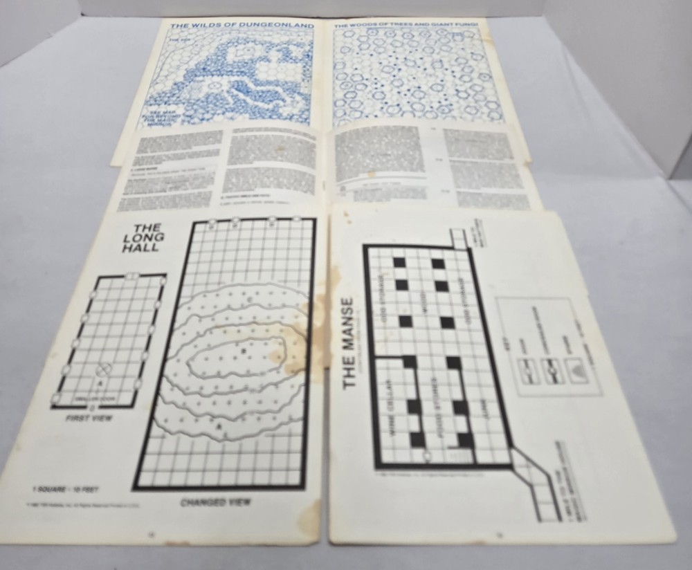 Advanced Dungeons & Dragons - EX1 - Dungeonland - 1983
