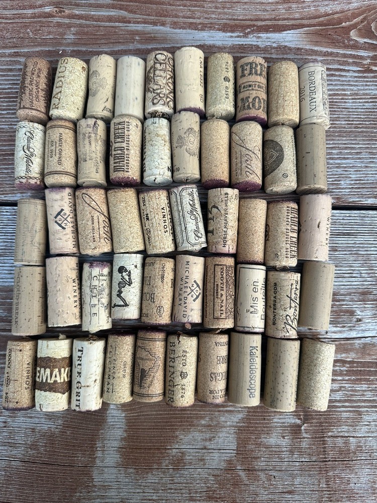 50 Wine Corks Used