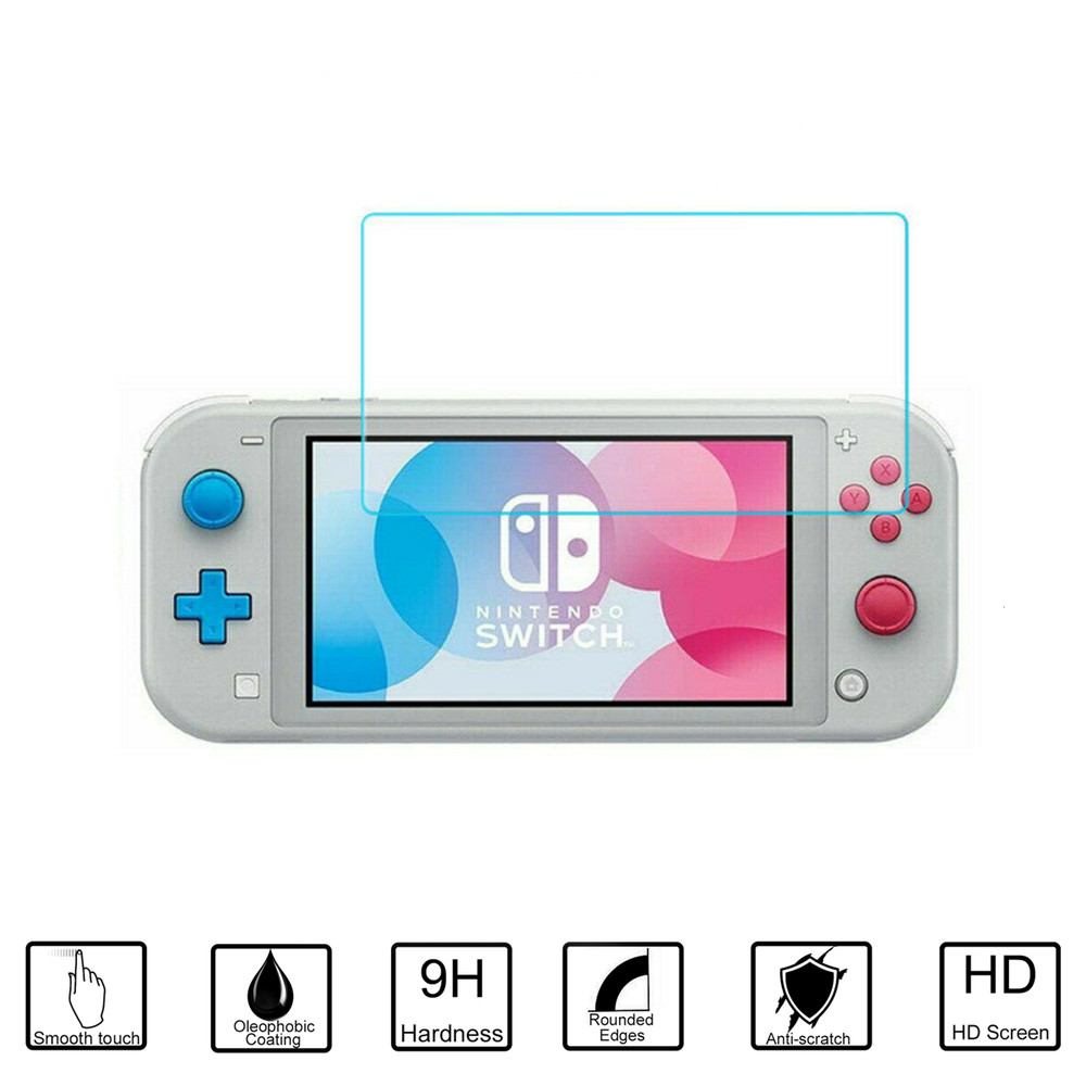 2-Pack Tempered Glass Screen Protector For Nintendo Switch Lite