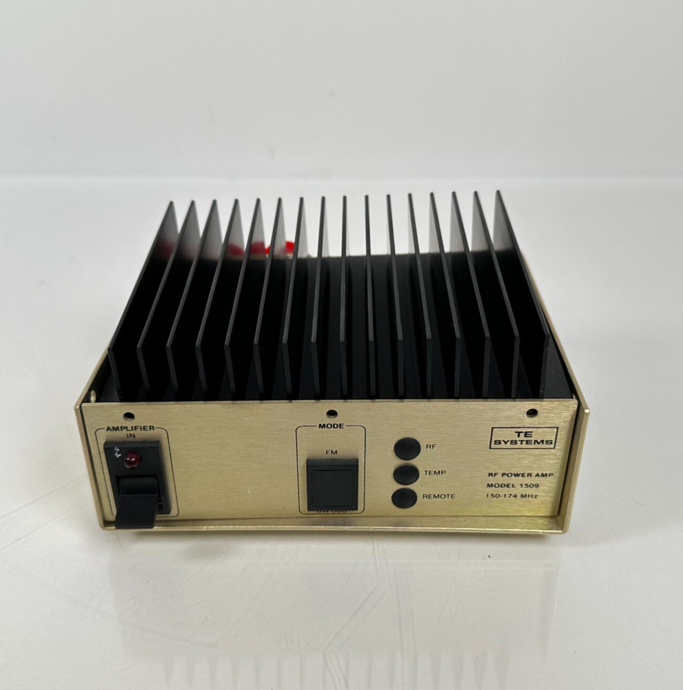TE Systems Model 1509 RF Power Amplifier 06035