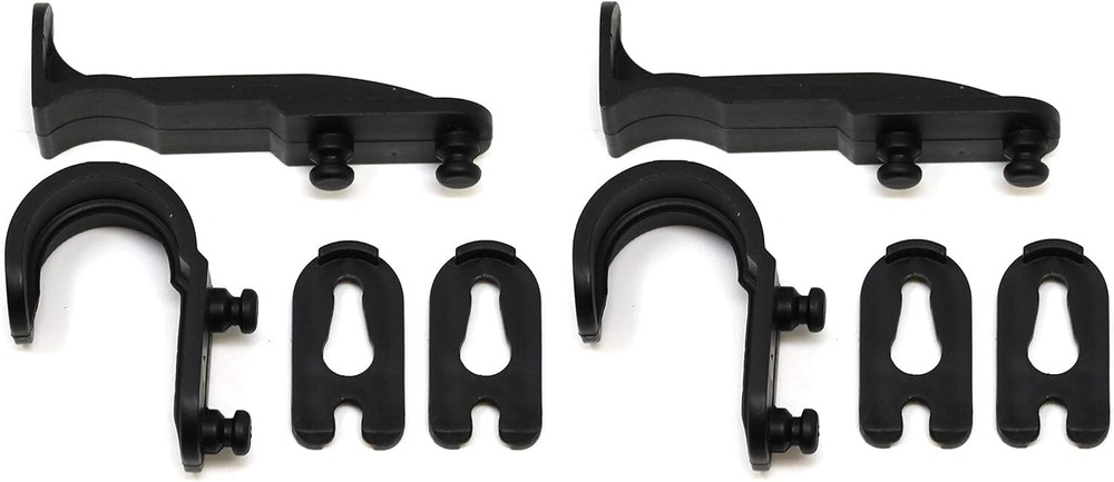 Simple Installation Plastic Latch Repair Kit 2-Pack for Metal Mailbox Security
