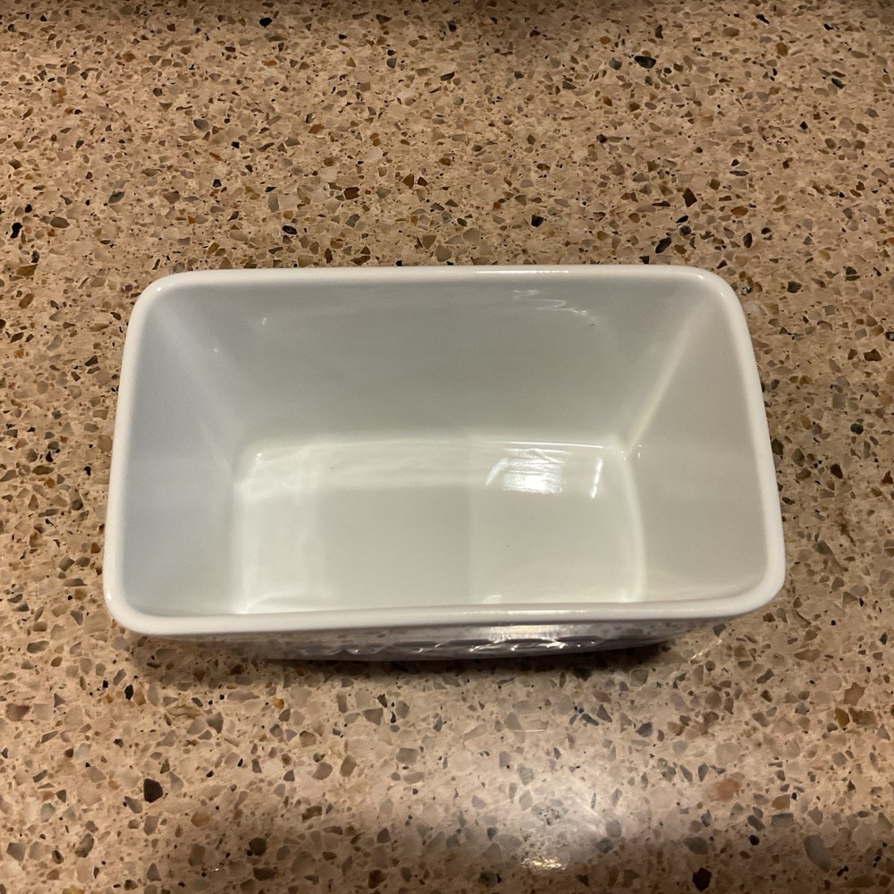 Better Homes and Gardens Butter Dish White Ceramic Replacement No Lid