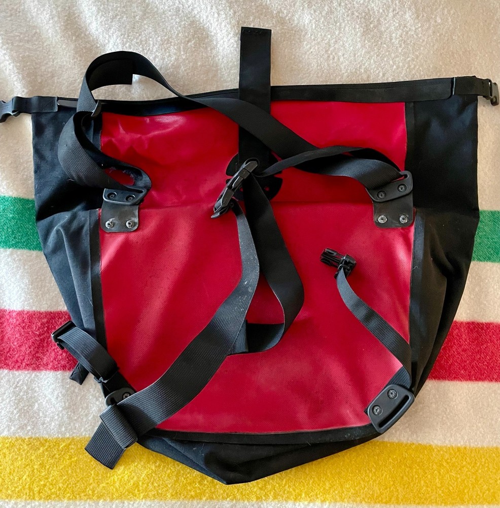 Red Ortlieb X-Press Waterproof Messenger Bag