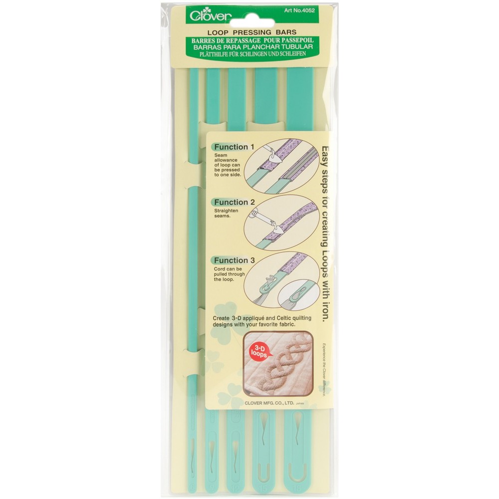 Clover 4052 Loop Pressing Bars-5/Pkg