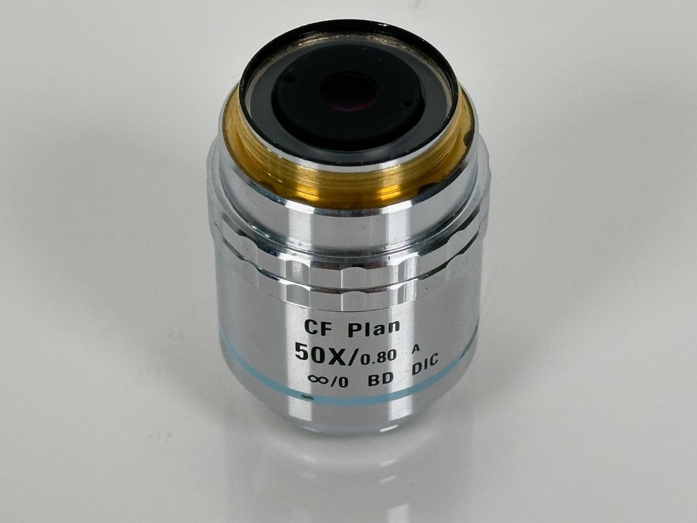 Nikon CF Plan 50x/0.80 Infinity Objective WD 0.54 Lense