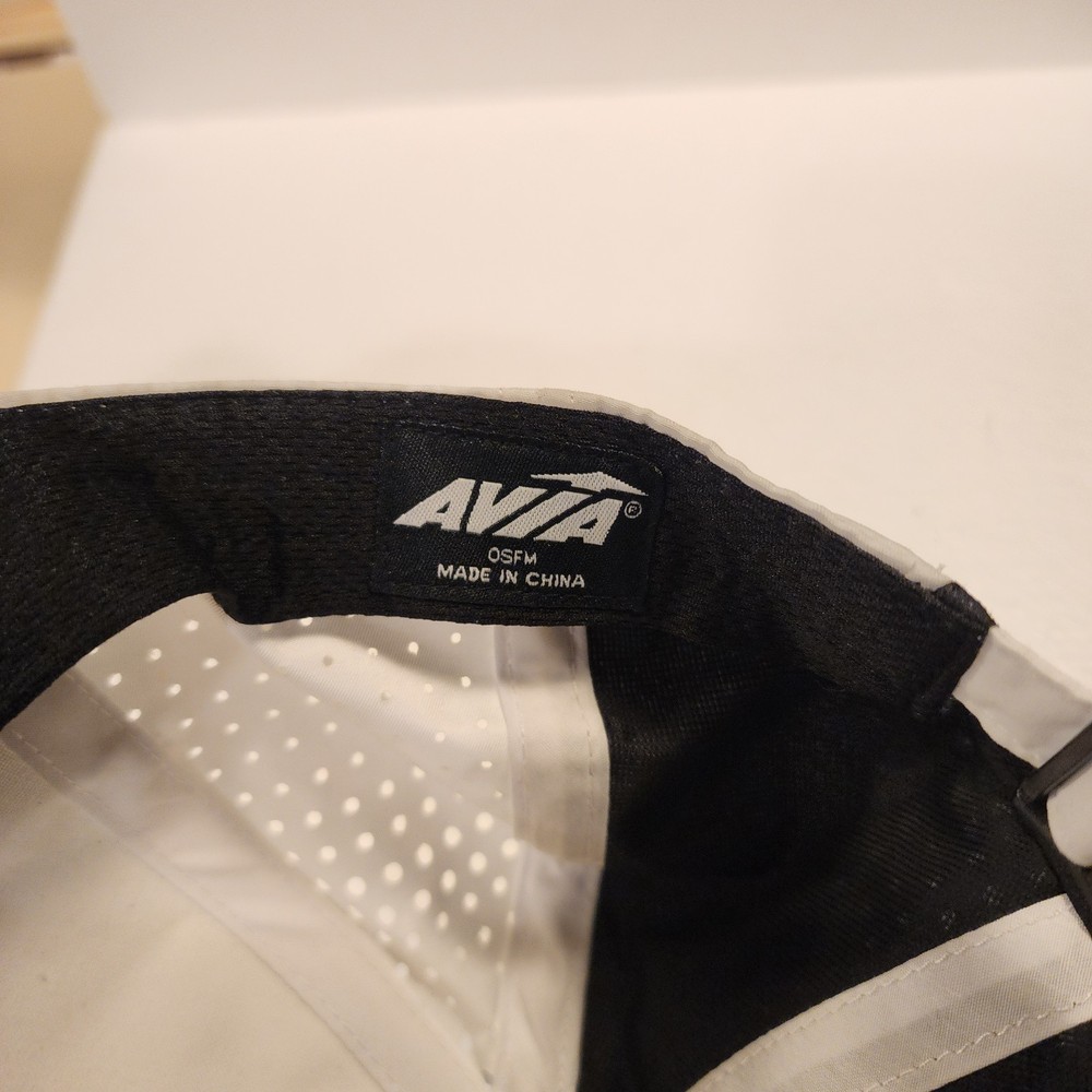 White Hat Adjustable Breathable Baseball Cap Polyester for Gym & Running