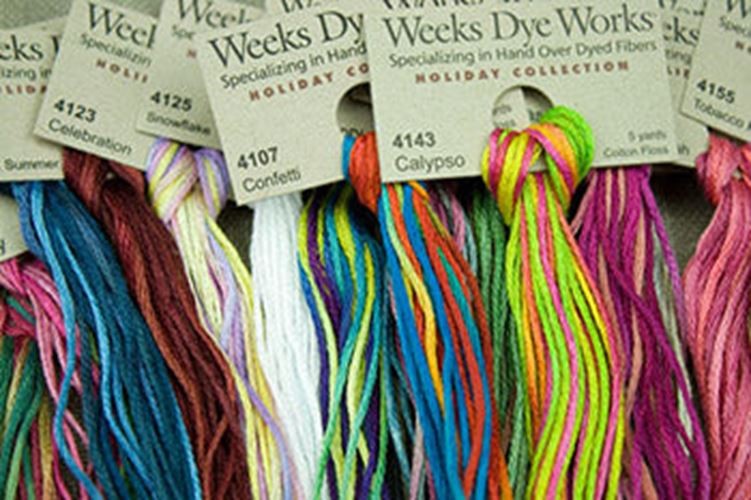 Weeks Dye Works Floss (Absinthe - Cocoa)