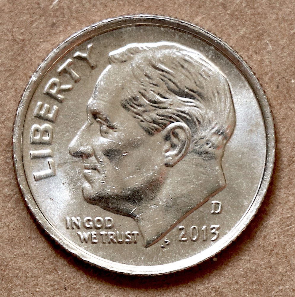 2013 D Roosevelt Dime BU
