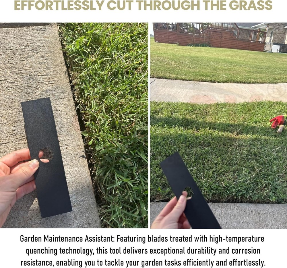 Versatile Edger Blades 5 Pack – Compatible with Leading Brands Like Ryobi & Echo