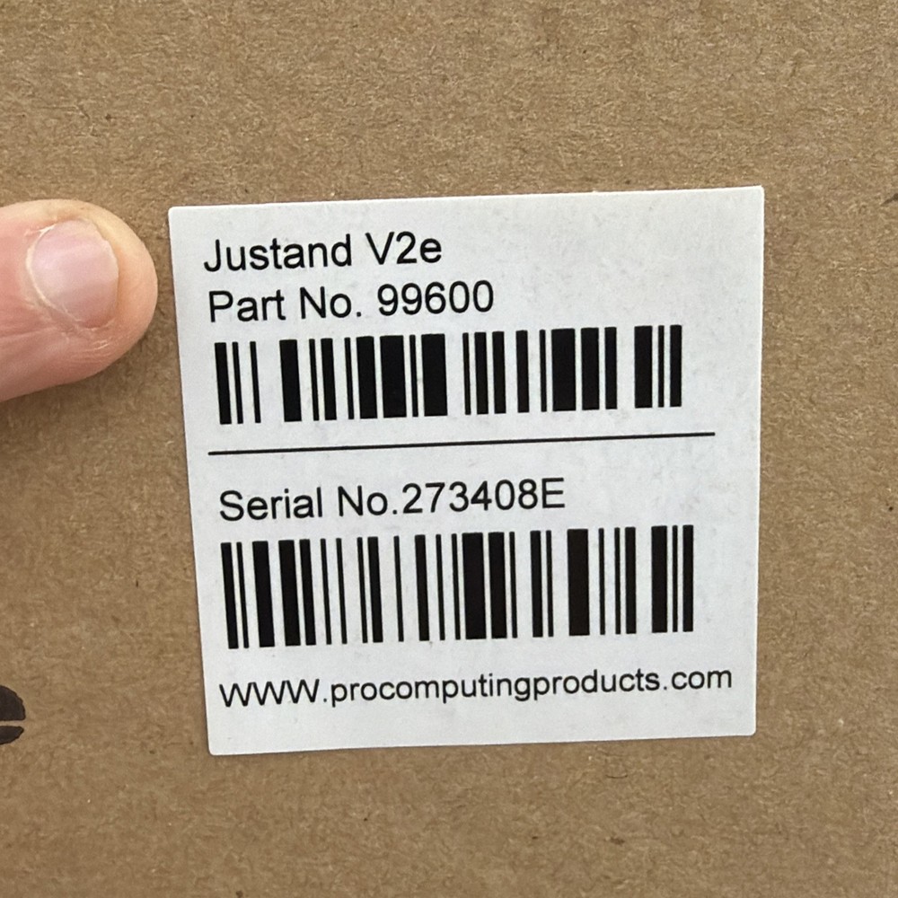 ProComputing Justand V2E 99600 Adjustable iPad or Tablet Table Top Stand