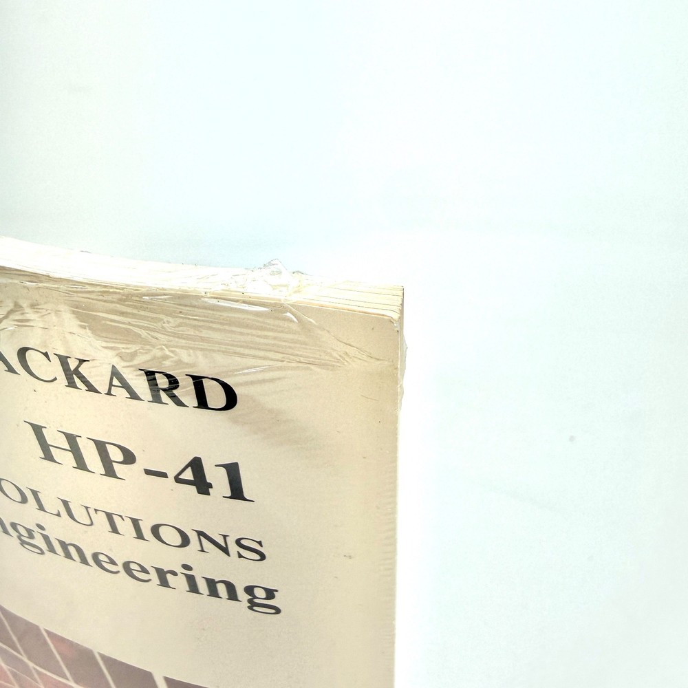 HP-41C User’s Library Solutions Electrical Engineering 00041-90088 New Sealed